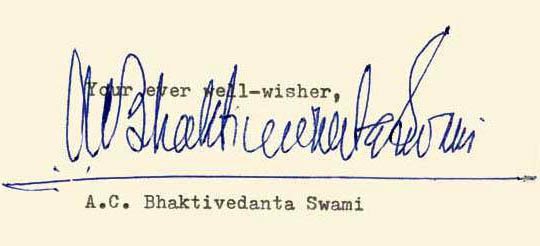 Your ever well-wisher